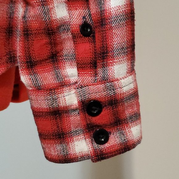 “Molokai” Women’s Red Plaid Button-up Shirt – S - Picture 4 of 7